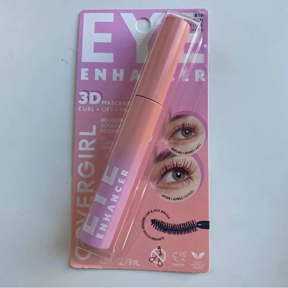 [NWT] CoverGirl Eye Enhancer 3D Mascara in Brown & Black